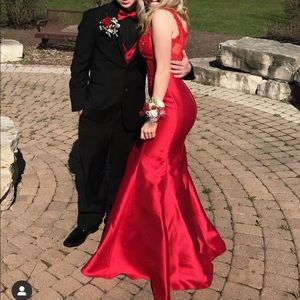 RED PROM DRESS